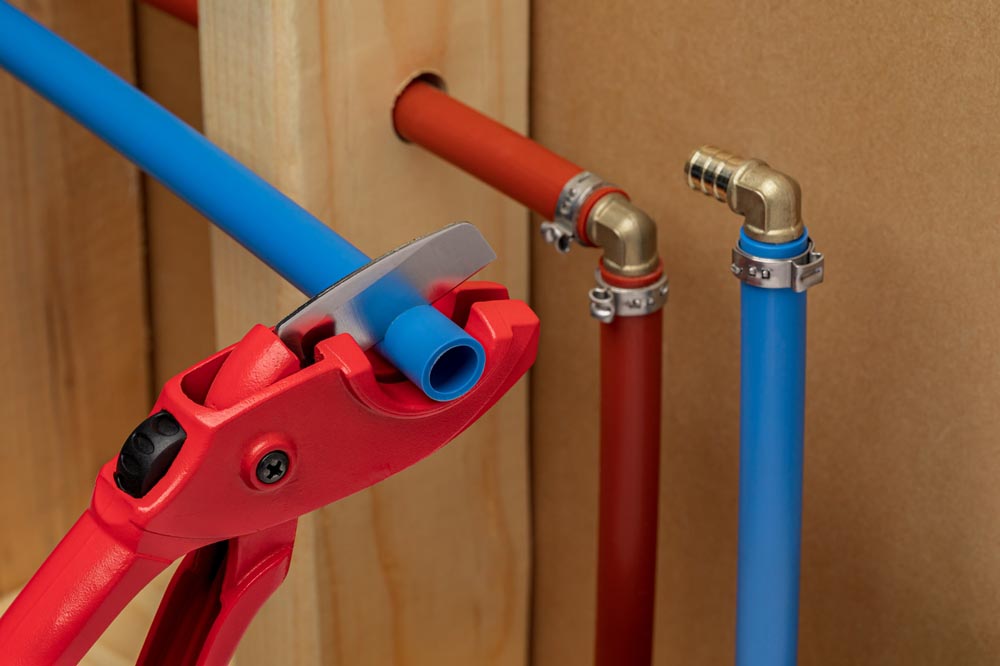 PEX water pipe